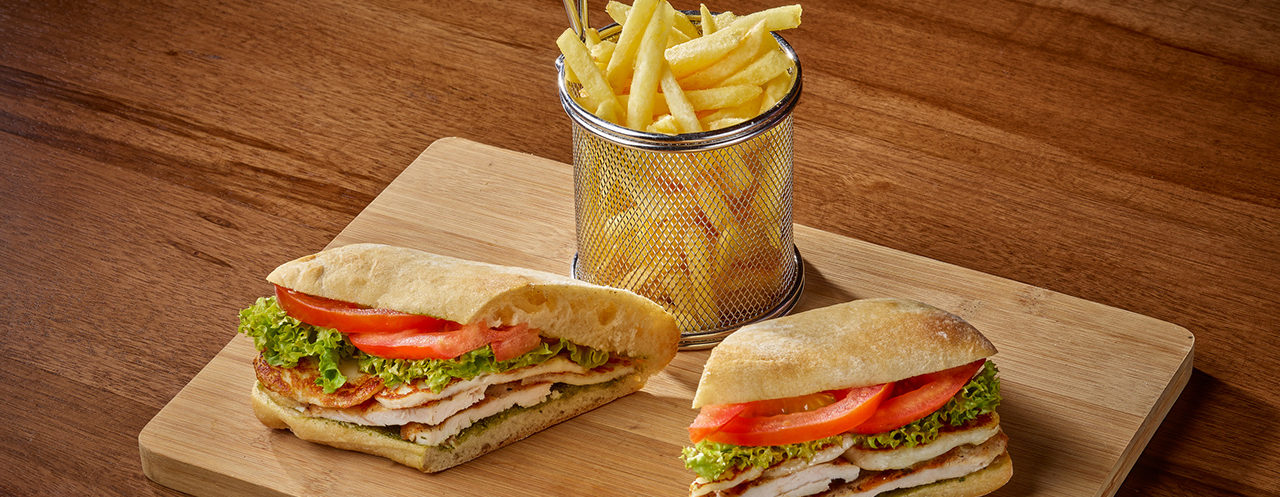 Winter Restaurant - Sandwiches and Fries